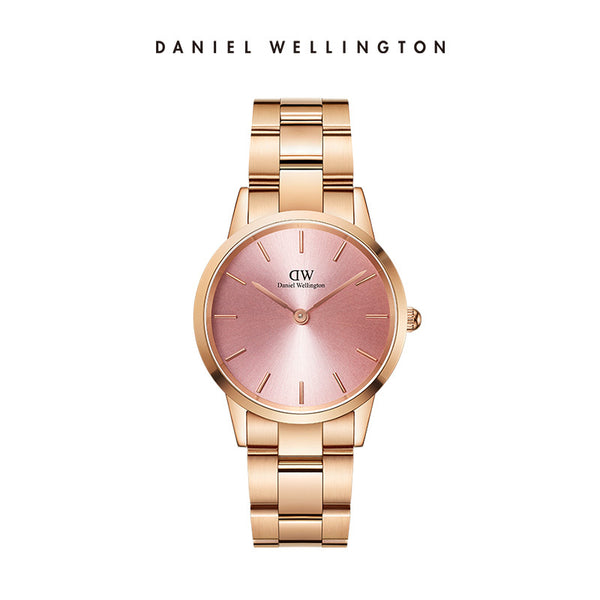 Daniel Wellington Iconic Link orologio donna fucsia/gold 32mm DW00100333