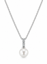 Sovrani - Collana  in argento Zirconi e Perle
