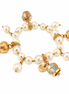 amo capri - Bracciale in Metallo con perle e campane colorate