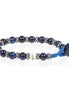 Bracciale Gerba  occhio di tigre blu LAB 66