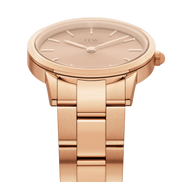 Daniel Wellington Iconic Link Unitone orologio donna rosa 28mm DW00100401