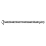 Bracciale in Acciaio e Diamanti Bikkembergs SKIB02WB