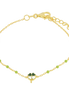 BYSIMON - Bracciale in Argento 925 con quadrifoglio