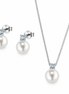 Sovrani - set collana e orecchini perla d8