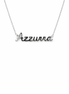 Fico Gioielli - Collana Nome “Azzurra” in Argento 925