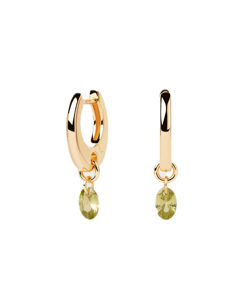 pdpaola -  Orecchini a cerchio Lily Verde