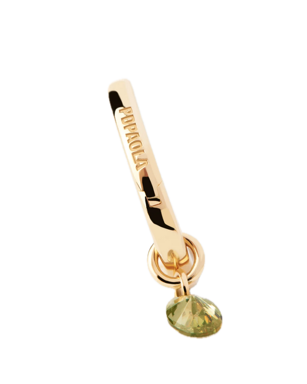 pdpaola -  Orecchini a cerchio Lily Verde