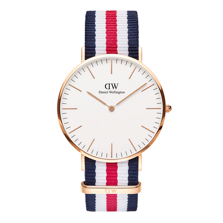 Daniel Wellington Classic Canterbury orologio uomo 40mm DW00100002