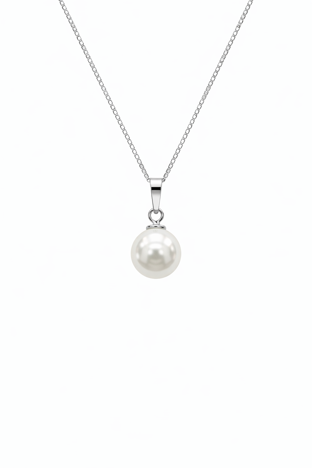 fico gioielli - Collana con Perla in Argento 925