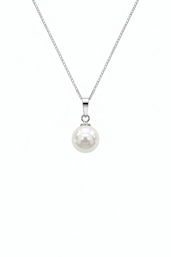 fico gioielli - Collana con Perla in Argento 925