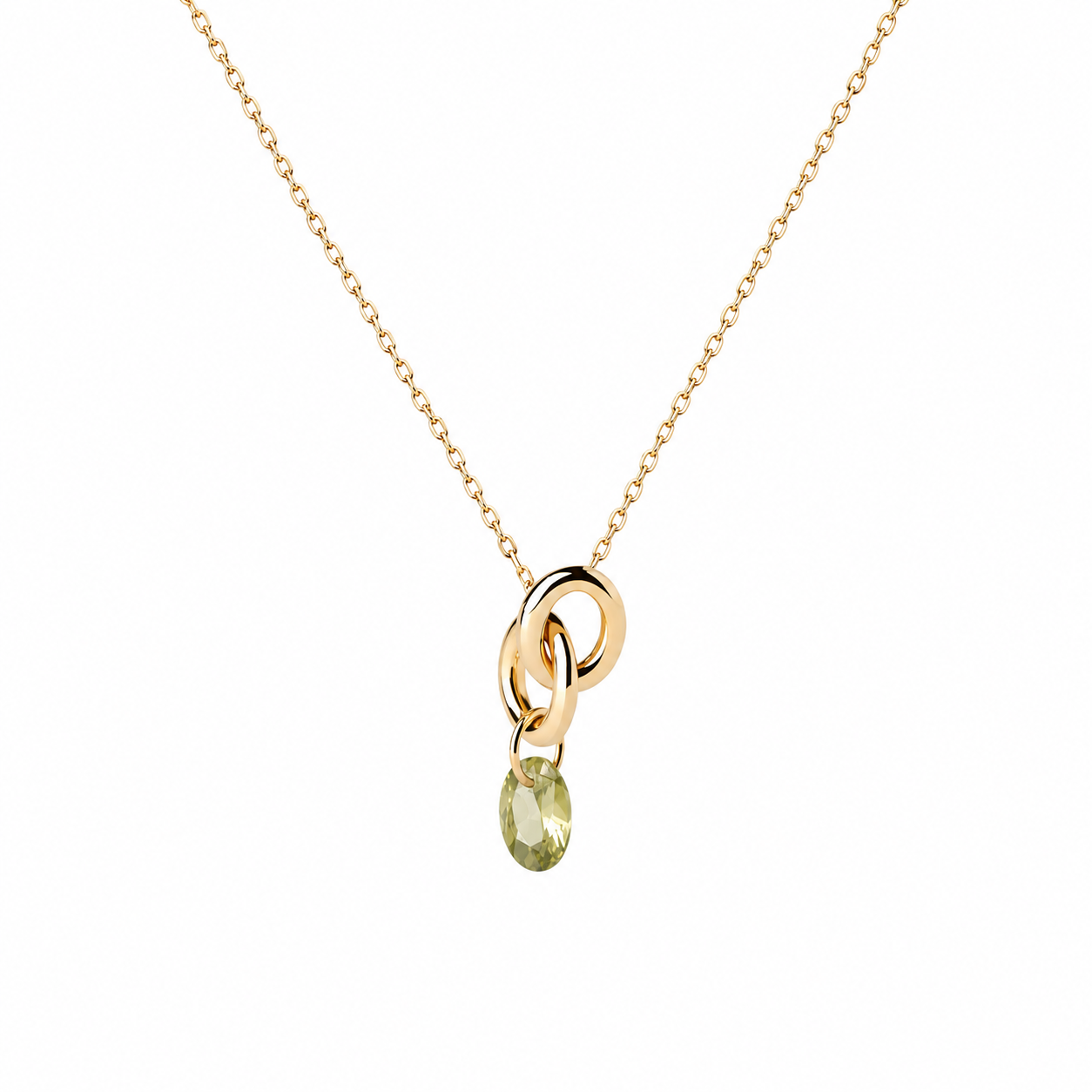 Pdpaola - Collana donna argento 925 Lily verde