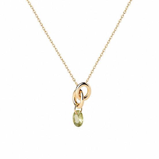 Pdpaola - Collana donna argento 925 Lily verde