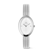 Daniel Wellington - Juliette Braided Mesh White Sunray Silver