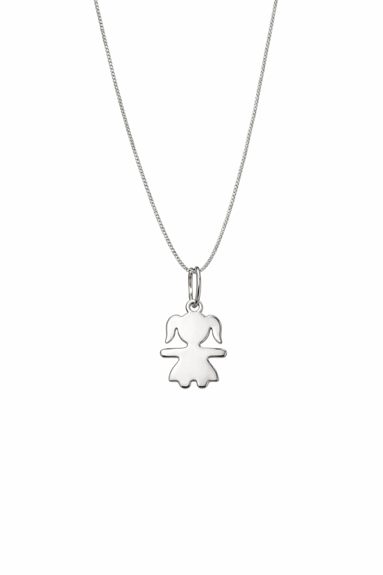 fico gioielli - Collana Bimba Minimal in Argento