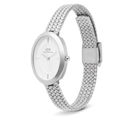Daniel Wellington - Juliette Braided Mesh White Sunray Silver