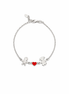 fico gioielli - Bracciale Bimbo e Bimba con Cuore in Argento 925
