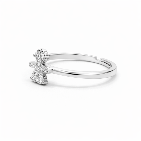 fico gioielli - Anello Bimba in Argento 925 con Zirconi