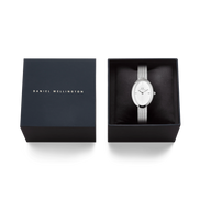 Daniel Wellington - Juliette Braided Mesh White Sunray Silver