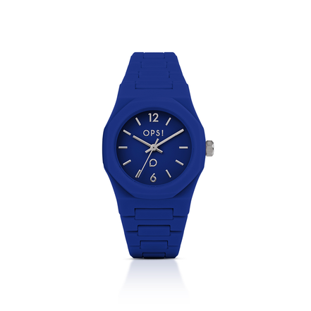 Ops! - Orologio  Mono al Quarzo con Quadrante Blu