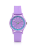 Ops! - Orologio  Silicon Sport al Quarzo con Quadrante Lilla