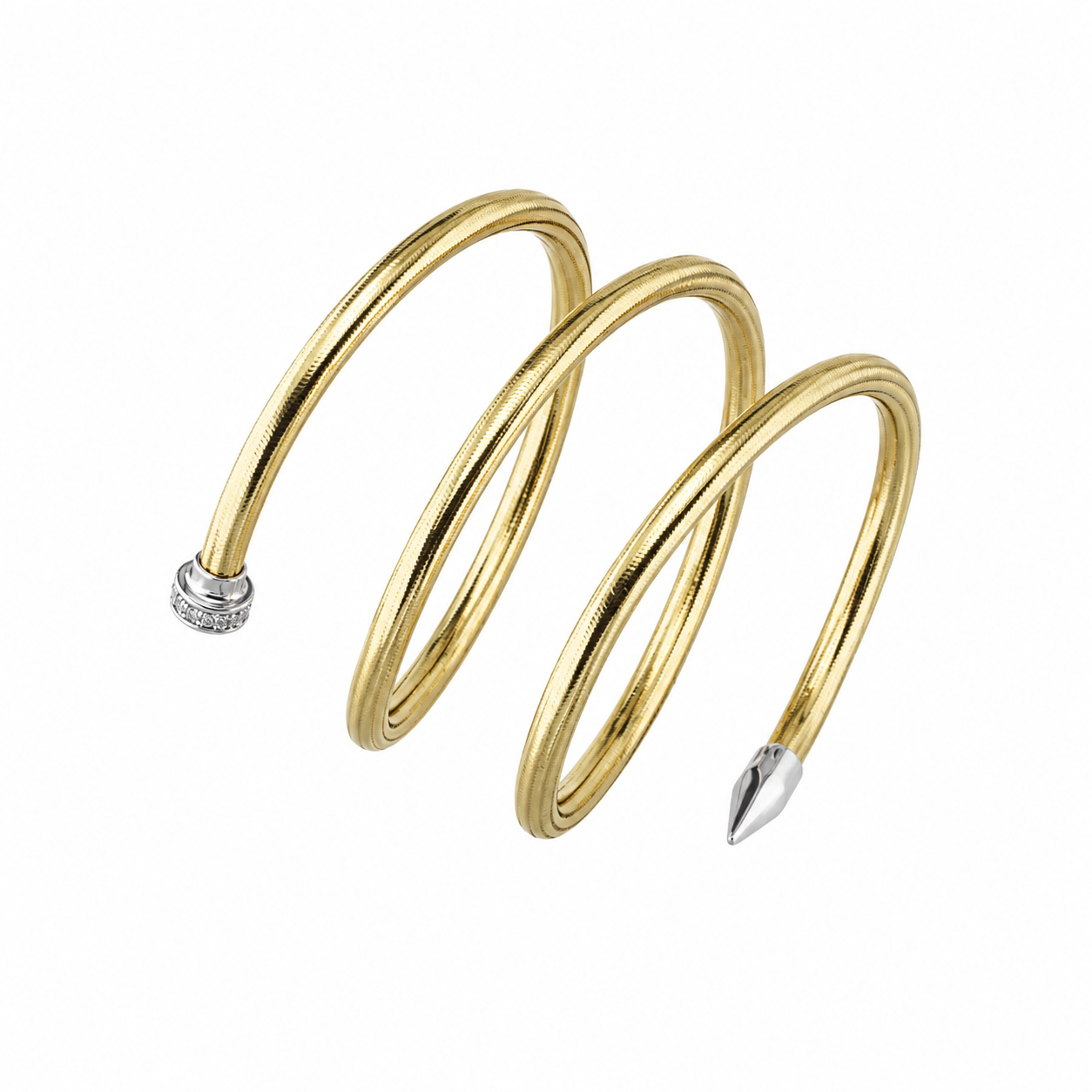 Sovrani - Pulsera Bronce J9287 Chapado Semi-rigida Modeable Lurex