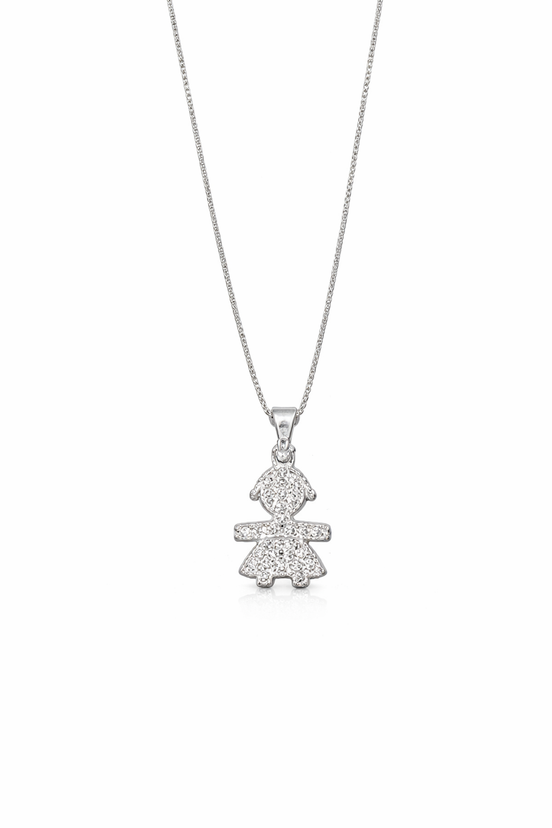 fico gioielli - Collana Bimba Pavé di Luce