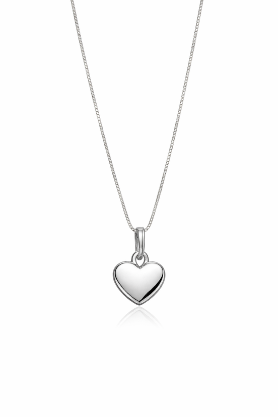 fico gioielli - Collana Cuore Lucido in Argento