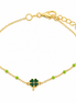 BYSIMON - Bracciale in Argento 925 con quadrifoglio