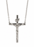 Bysimon - Collana con crocifisso in argento sterling 925 con immagine di Gesù