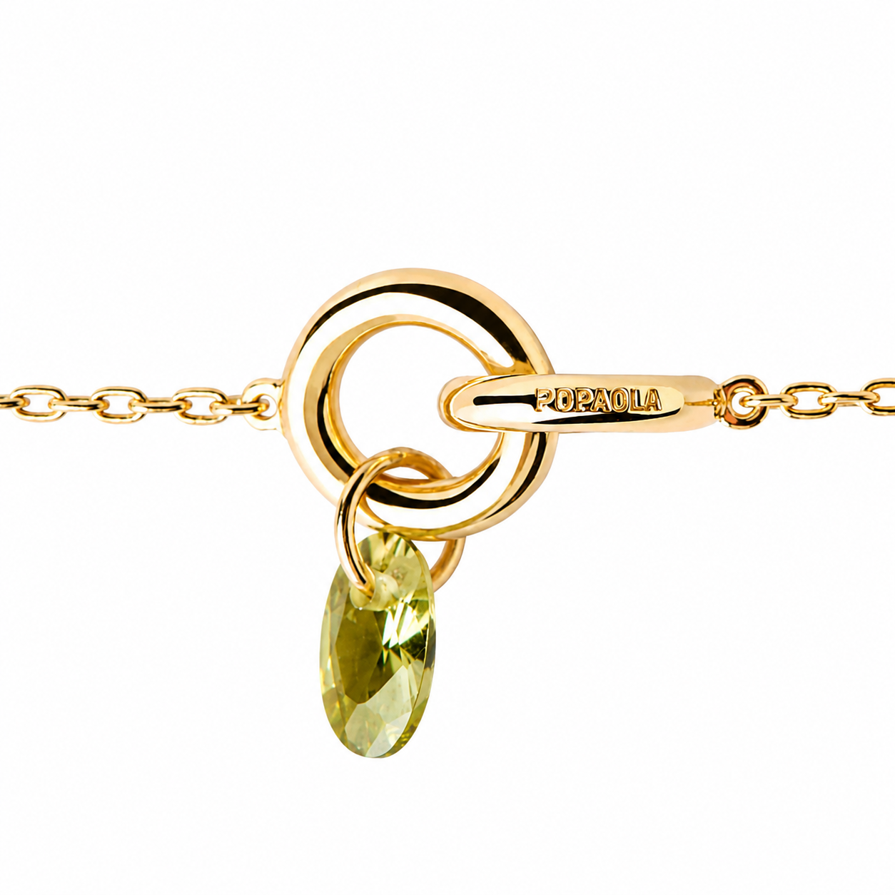 Pdpaola - Collana donna argento 925 Lily verde