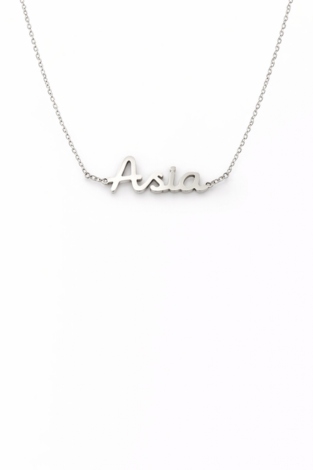 Fico Gioielli - Collana Nome “Asia” in Argento 925