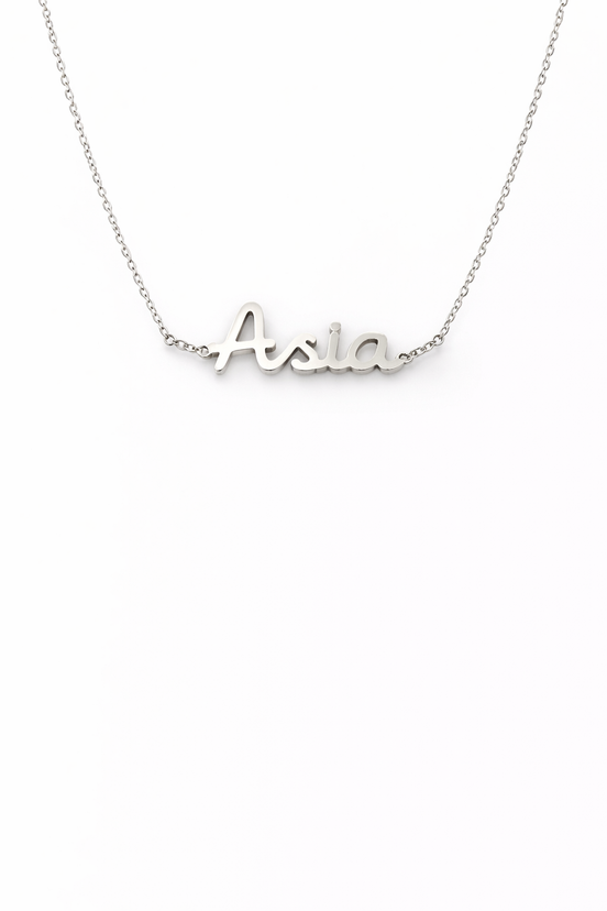 Fico Gioielli - Collana Nome “Asia” in Argento 925