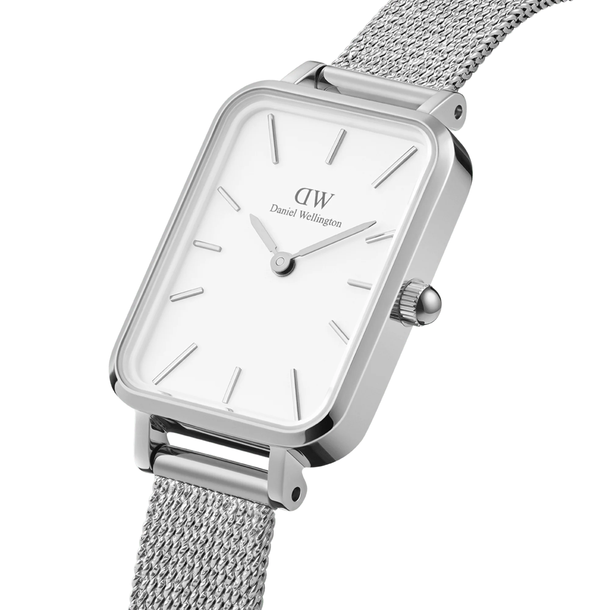 Daniel Wellington Quadro Sterling orologio donna silver 20x26 DW00100438
