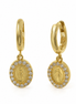 Bysimon - Orecchini in Argento 925 Madonna