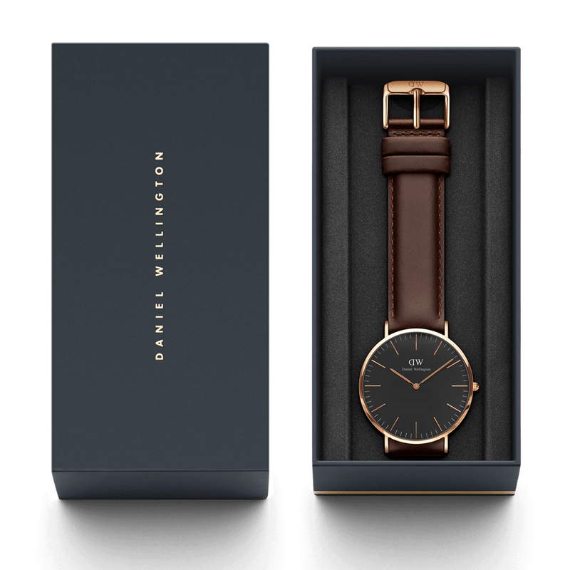 Daniel Wellington Classic Bristol orologio uomo 40mm DW00100125