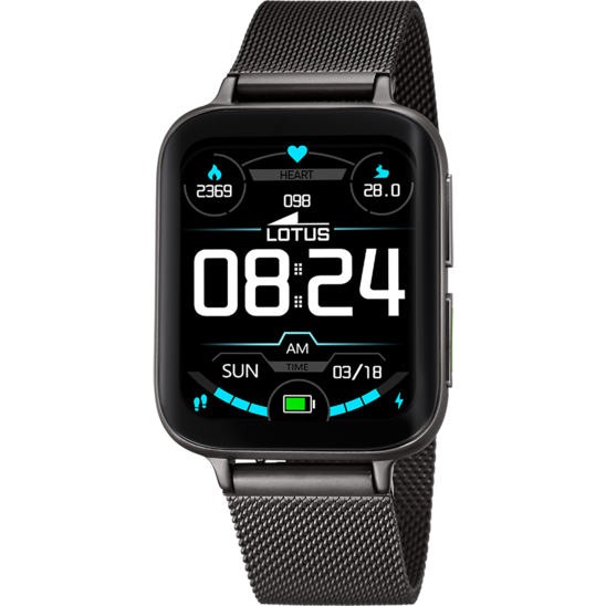 SMARTWATCH LOTUS SMARTIME 50034/1, BRACCIALE IN ACCIAIO, BLUETOOTH, UOMO