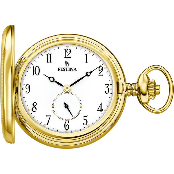 Festina orologio da tasca uomo golden F2029/1