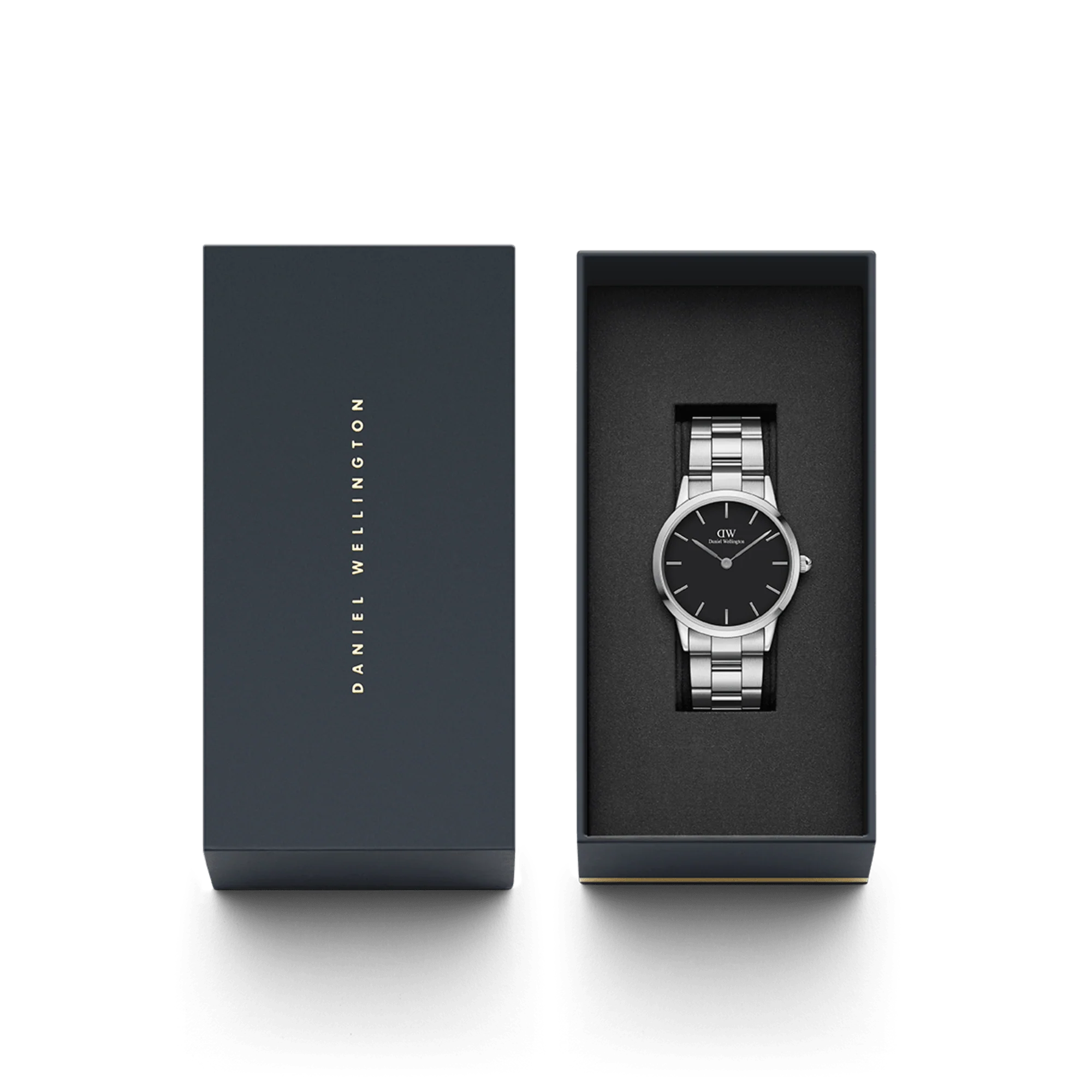 Daniel Wellington Iconic Link orologio donna nero 28mm Dw00100208