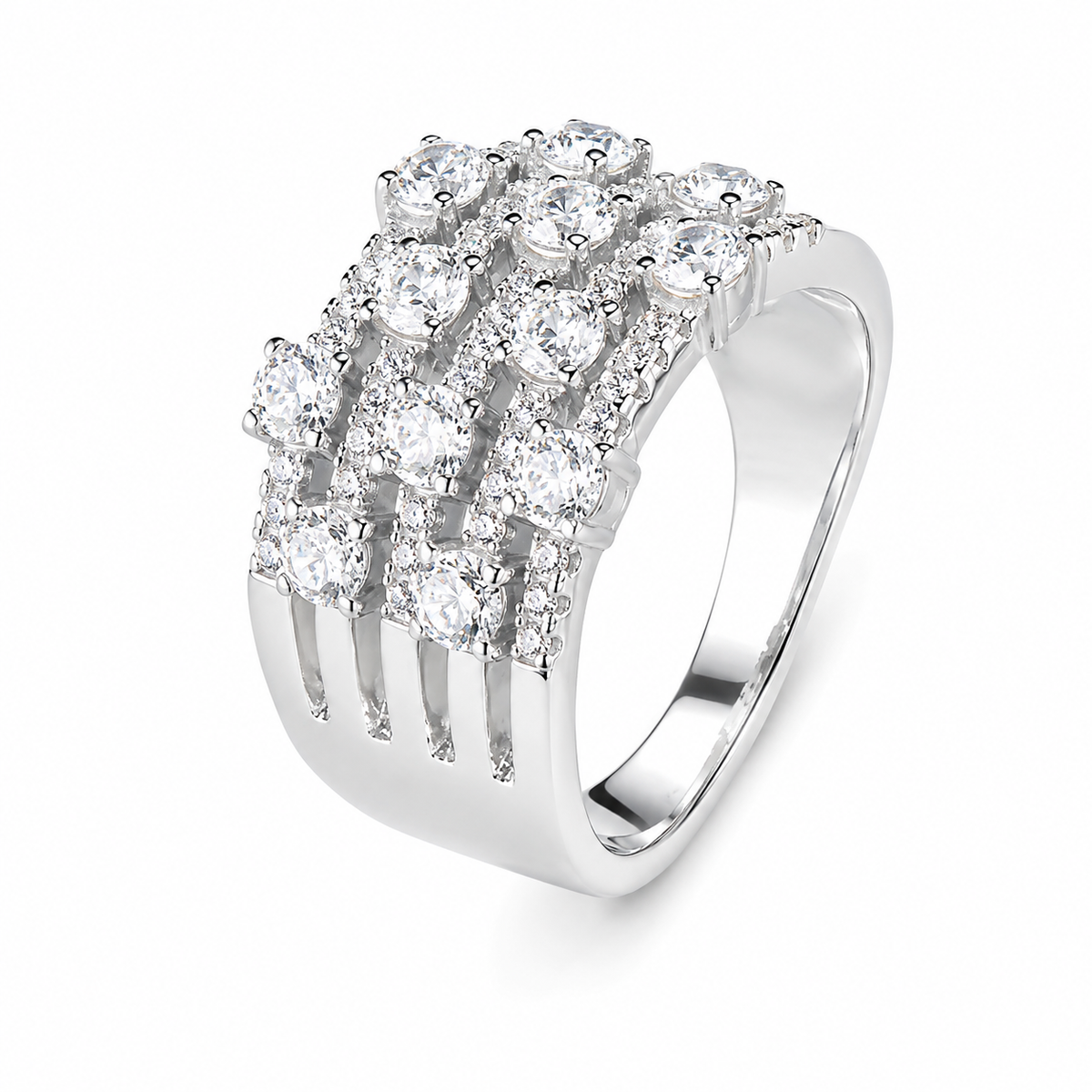 Sovrani - Anello Collezione Luce “Raggio di Luce” in Argento 925