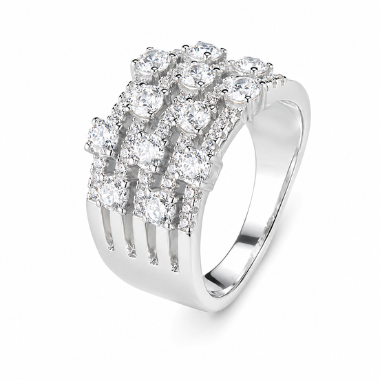 Sovrani - Anello Collezione Luce “Raggio di Luce” in Argento 925