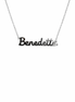 Fico Gioielli - Collana Nome “Benedetta” in Argento 925