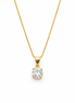 fico gioielli - Collana Punto Luce in Argento 925 Dorato