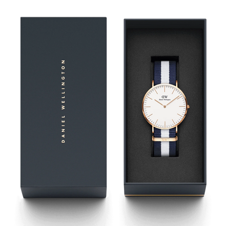 Daniel Wellington Classic Glasgow orologio uomo 40mm DW00100004
