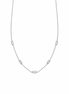 fico gioielli - Collana Eleganza Baguette in Argento