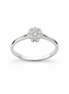 Fico Gioielli - Anello in Oro 18 KT con Diamanti – Eleganza Floreale
