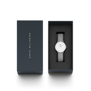 Daniel Wellington Classic Petite Sterling orologio donna 28mm DW00100220