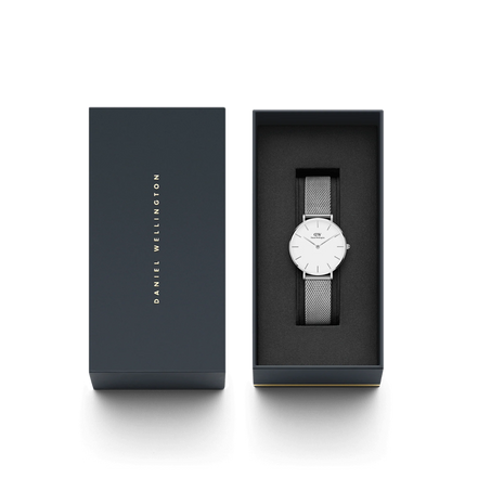 Daniel Wellington Classic Petite Sterling orologio donna 28mm DW00100220