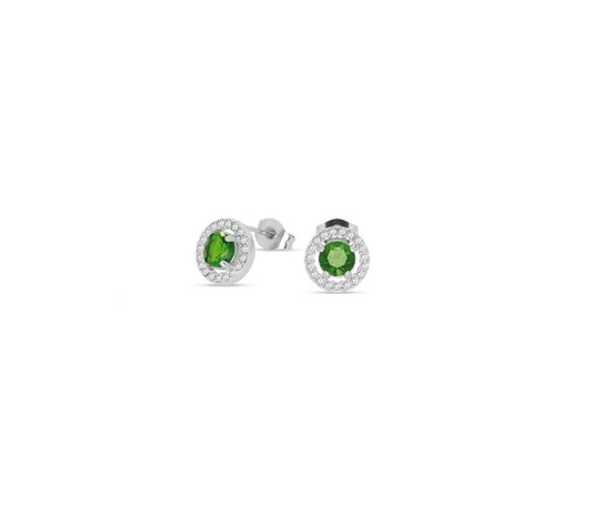 LIU JO  Orecchini Donna Acciaio Lucido Zirconi Verde LJ2274