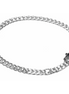 Bikkembergs - Bracciale in acciaio uomo con diamanti