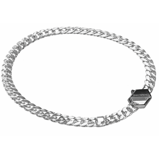 Bikkembergs - Bracciale in acciaio uomo con diamanti
